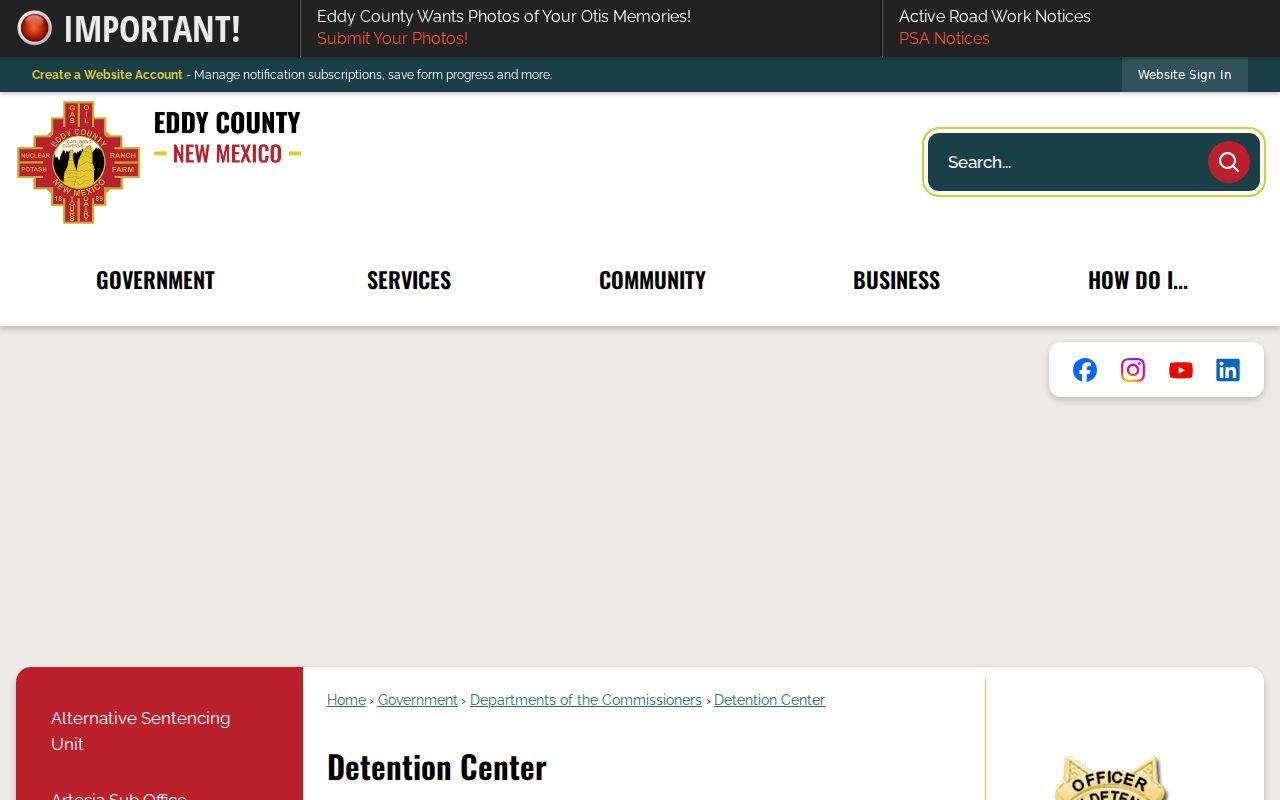 Official local public-safety contact context without an individual roster