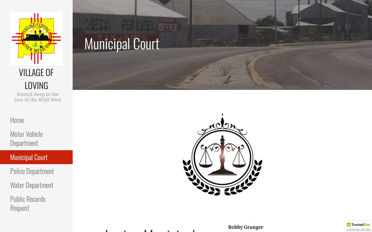 Loving Municipal Court hours and arraignment schedule